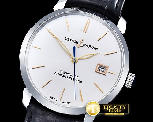 U-BOAT Le Locle 40mm SS/LE White/Gold Asia 2892 -UN045A