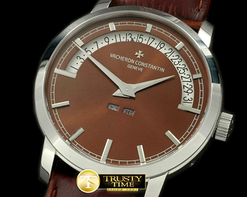 바쉐론콘스탄틴 Patrimony Perpetual Calendar SS/LE Brown Asian 2813 -VC065A
