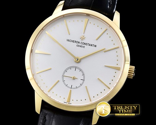 바쉐론콘스탄틴 Patrimony YG/LE White MK FactoryAsia Manual H/W -VC081A