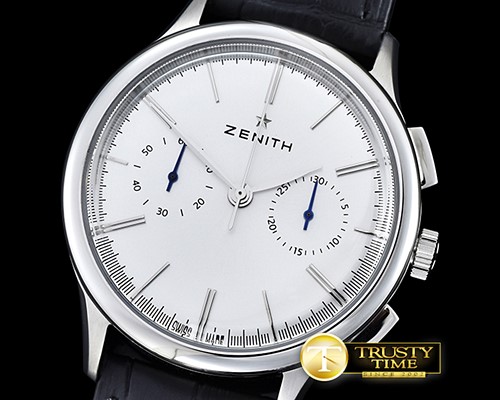 제니스 El Primero Chronograph Classic SS/LE White A7750 -ZEN021B
