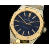 오데마피게 Royal Oak 15400 SS/YG Blue Swiss 2824 -AP0189D