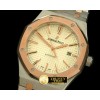 오데마피게 Royal Oak 15400 SS/RG White Swiss 2824 -AP0189E
