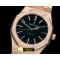오데마피게 Royal Oak 15400 RG/RG Black Swiss 2824 -AP0192B