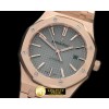 오데마피게 Royal Oak 15400 RG/RG Grey Swiss 2824 -AP0192C