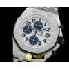 오데마피게 Royal Oak Chrono SS/SS Navy A7750 -AP0232A