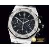 오데마피게 Royal Oak Ladies Chrono SS/RU Diam Bez Black VK Qtz -AP0345A