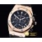 오데마피게 Royal Oak Ladies Chronograph RG/RU Black VK Qtz -AP0350A
