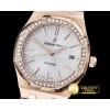 오데마피게 Royal Oak 15400 RG/RG Diam White JHF M9015/3120 -AP0364B