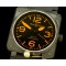 벨&로스 BR0192 Automatic PVD/RU Black/Orange A2836 -BR076C