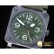 벨&로스 BR0392 Military Ed. PVD/NY Green Miyota 9015 -BR088A