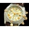브라이틀링 Chronomat Evo SS/YG/LE White Roman A7750 28800bph -BSW0212B