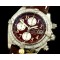 브라이틀링 Chronomat Evo SS/LE Brown Num A7750 28800bph -BSW0215C