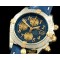 브라이틀링 Chronomat Evo SS/YG/LE Blue Num A7750 28800bph -BSW0217C