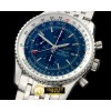 브라이틀링 Navitimer World SS/SS Blue A7750 -BSW0245C