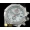 브라이틀링 Super Avenger SS/RU White Stk Jap OS20 -BSW0261A