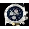 브라이틀링 Super Avenger SS/LE Black Num Jap OS20 -BSW0261F