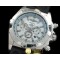 브라이틀링 Chronomat B01 SS/RU White Stick Jap OS20 Qtz -BSW0268A