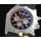 브라이틀링 Chronomat B01 SS/RU Brown Stick Jap OS20 Qtz -BSW0268D
