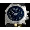 브라이틀링 Chronomat B01 SS/RU Black Roman Jap OS20 Qtz -BSW0268F