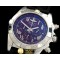 브라이틀링 Chronomat B01 SS/RU Brown Roman Jap OS20 Qtz -BSW0268G