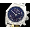 브라이틀링 Chronomat B01 SS/RU Blue Roman Jap OS20 Qtz -BSW0270C