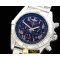 브라이틀링 Chronomat B01 SS/RU Blue Roman Jap OS20 Qtz -BSW0270C