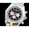 브라이틀링 Chronomat B01 SS/RU Brown Stick Jap OS20 Qtz -BSW0270G