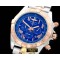 브라이틀링 Chronomat B01 SS/YG TT Blue Roman Jap OS20 Qtz -BSW0272G