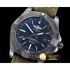 브라이틀링 Avenger BlackBird 44mm DLC/TI/NY/Grn Black GF A2824 -BSW0331