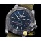 브라이틀링 Avenger BlackBird 44mm DLC/TI/NY/Grn Black GF A2824 -BSW0331