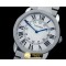 까르띠에 Ronde De Cartier Solo Mid SS/SS White Swiss Quartz -CAR0305A