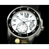 까르띠에 Calibre de Cartier Diver SS/RU White A2813 -CAR0326C