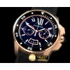 까르띠에 Calibre de Cartier DChrono RG/RU Black OS20 -CAR0327D