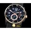 까르띠에 Calibre de Cartier Diver PVD/RG/RU Black A2813 -CAR0329A