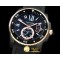 까르띠에 Calibre de Cartier Diver PVD/RG/RU Black A2813 -CAR0329A