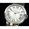 까르띠에 Ballon De Cartier Mid SS/LE White Roman Miyota -CAR0330A