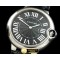 까르띠에 Ballon De Cartier Mid SS/LE Black Roman Miyota -CAR0330B