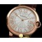 까르띠에 Ballon De Cartier Mid RG/LE White Roman Miyota -CAR0332C