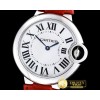 까르띠에 Ballon De Cartier Ladies SS/LE White Roman V6F Ronda -CAR0338C