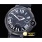 까르띠에 2016 Balon Bleu Carbon DLC/LE Black V6F Asia 2824 Mod -CAR0369