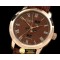글라슈테 Senator Perpetual Calendar RG/LE Brown Asian 2813 -GLA0021C