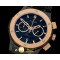 위블로 Classic Fusion Chrono PVD/RG/LE Black Jap Qtz -HUB0284B