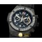 위블로 Big Bang All Black Unico PVD/RU Skeleton Asian 7750 -HUB0329A