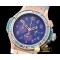위블로 Big Bang Pop Art 38mm RG/LE Purple/Purp Bez OS20 Qtz -HUB0345D