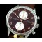 IWC Portuguese Chrono SS/LE Brown/Wht A7750 New Improved -IWC0220B