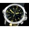 IWC 2013 Aquatimer SS/RU Black/Ylw Jap Quartz -IWC0224C