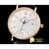 IWC Portofino RG/LE Silver Rom/Sticks Diam M9015 -IWC0314B