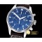 IWC 3777 Pilot Chrono SS/LE Blue Le Petit V2 ZF A7750 -IWC0320