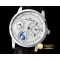 예거 르쿨트르 Duometre World SS/LE White Jap Qtz 2 Time Zone -JL081B