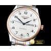 론진 Masters Collection SS/RG/LE White Asian 2836 -LON012A